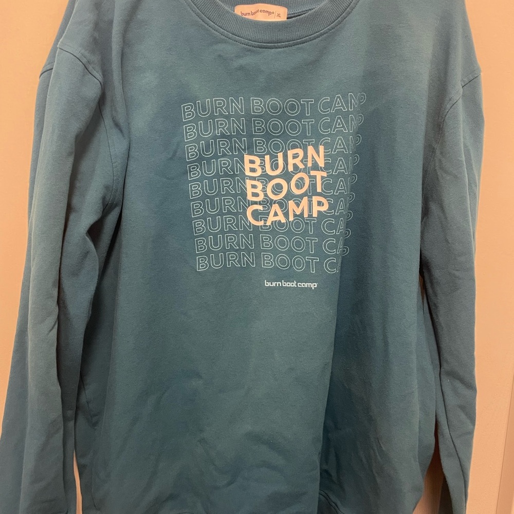 Burn Boot Camp Blue Sweatshirt
